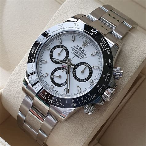 rolex white dial daytona